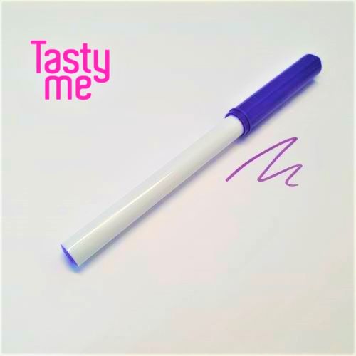 Eetbare schrijfstift - food pen paars