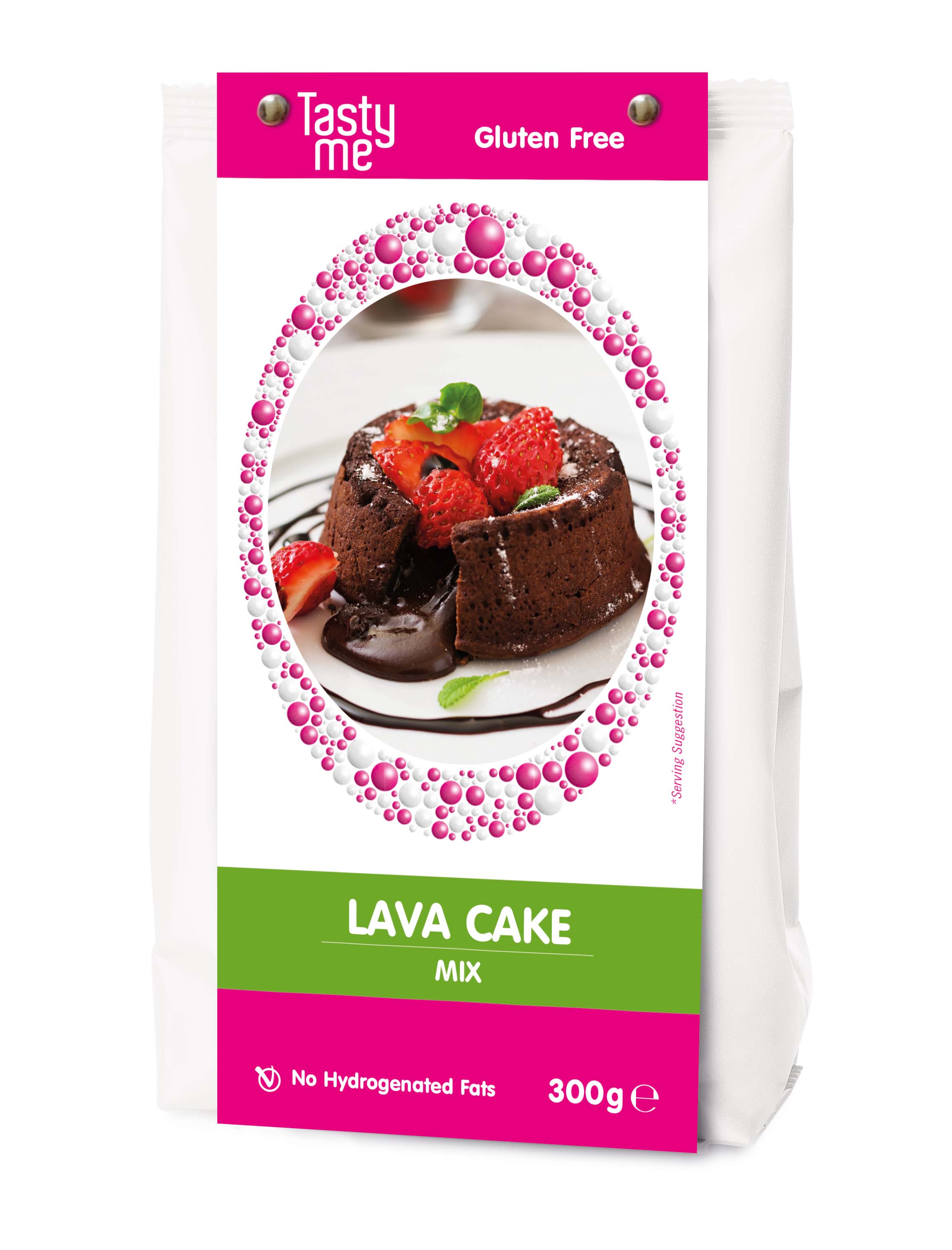 Lava cake mix 300g - glutenvrij 
