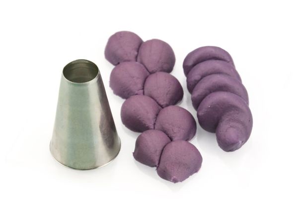 Nozzle round 17mm RVS