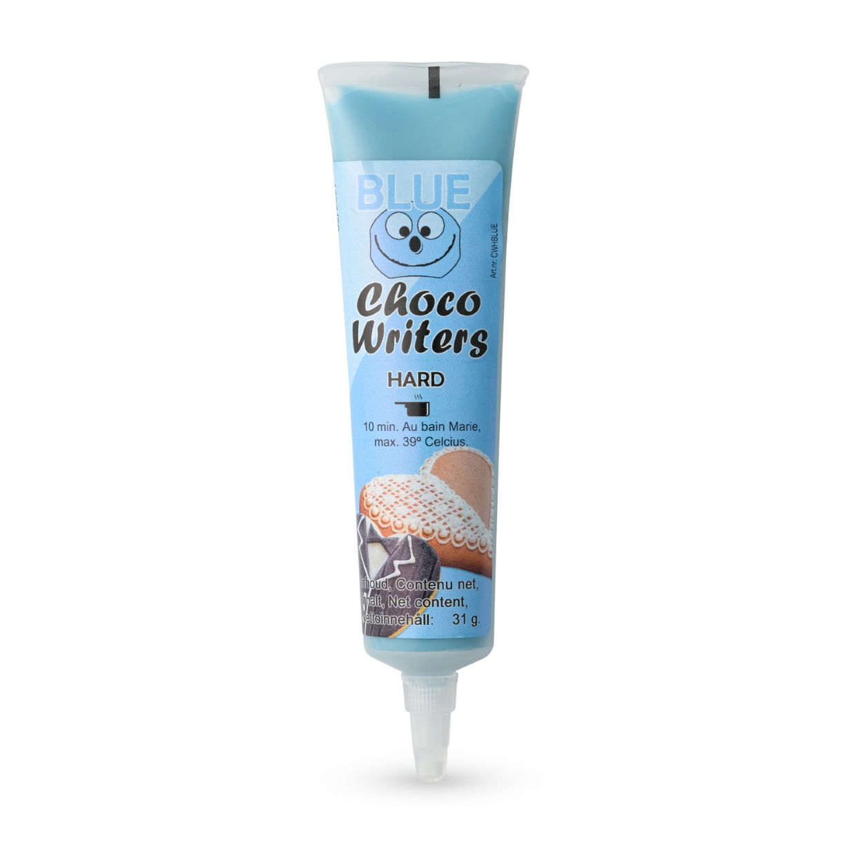 Choco schrijftube blauw 31g