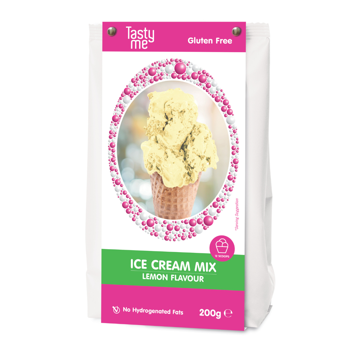 Ice cream mix lemon 200g - gluten-free