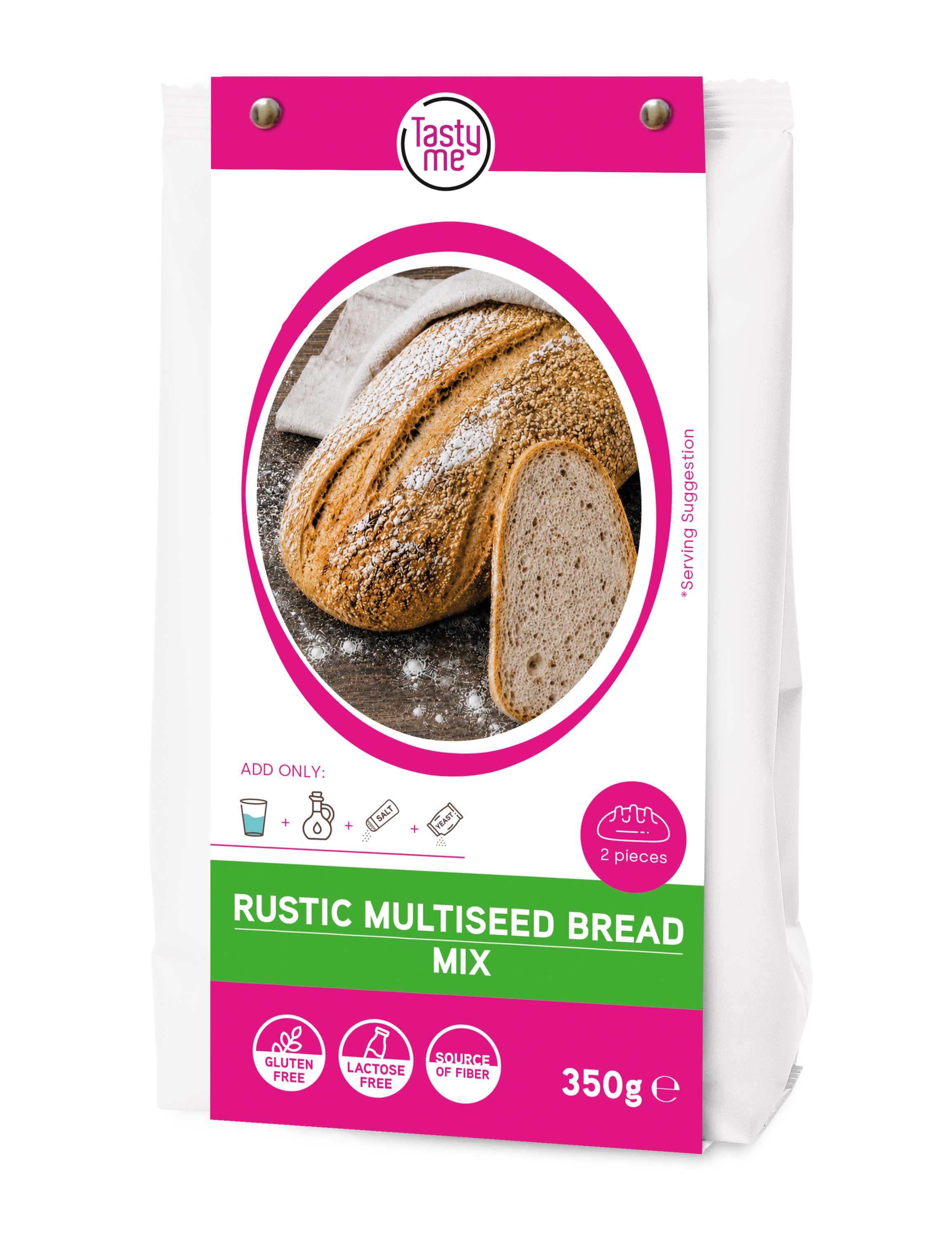 Rustiek Zadenbrood mix 350g - glutenvrij