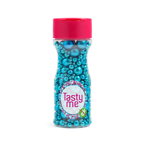 Metallic Pearls Sprinkles mix Blue 75g - glutenvrij