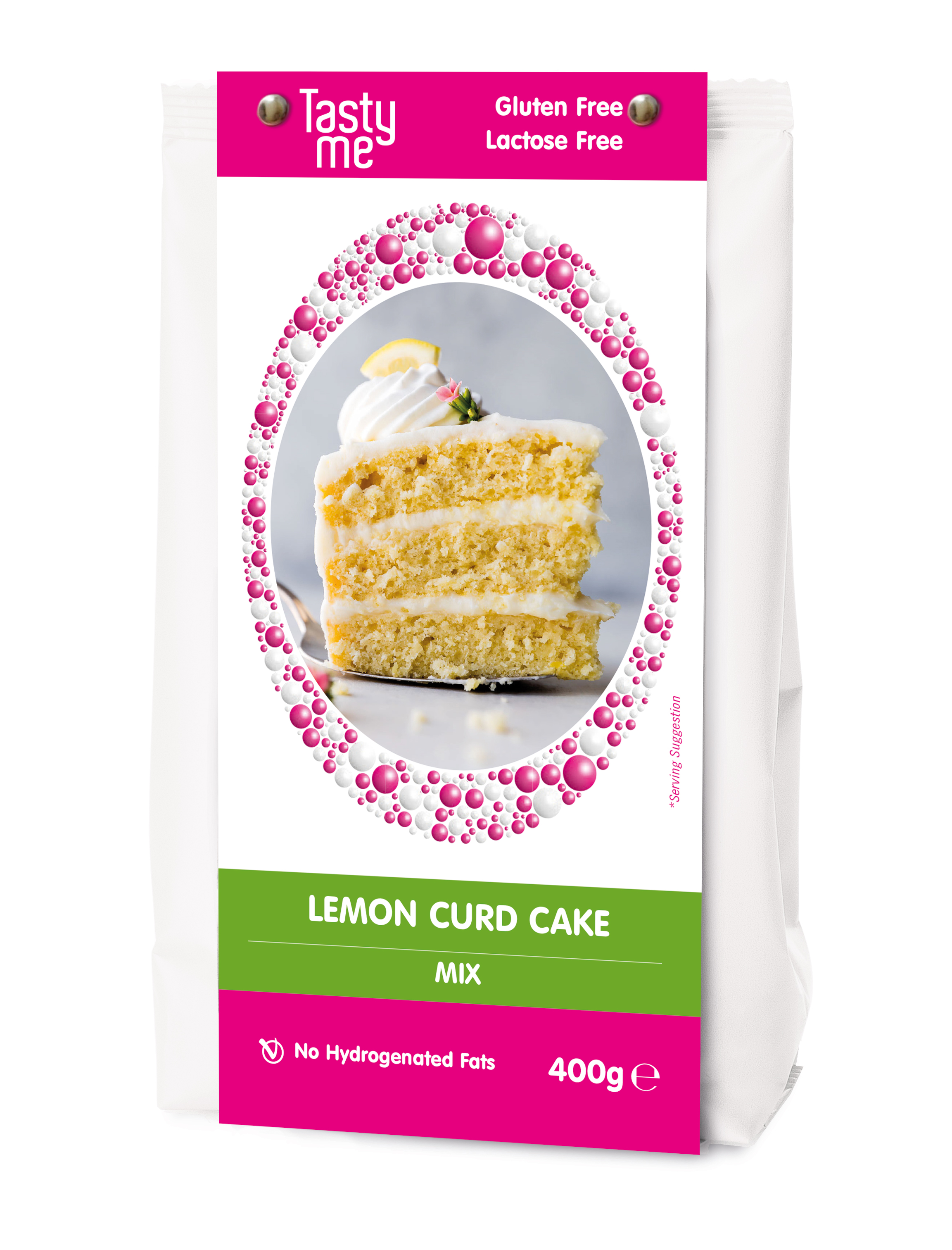 Lemoncurd cake mix 400g - glutenvrij