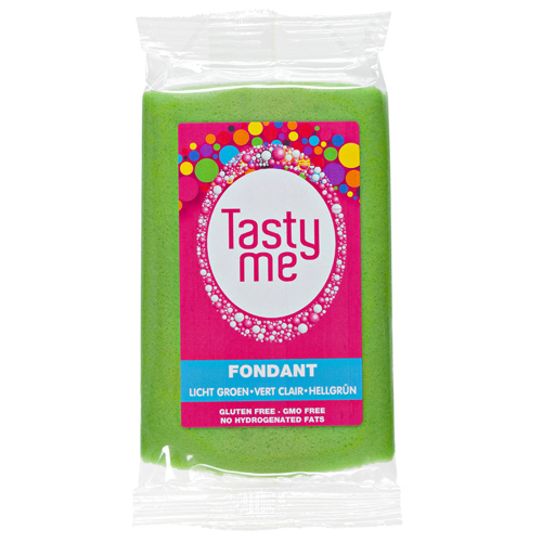 Fondant licht groen 200g - glutenvrij