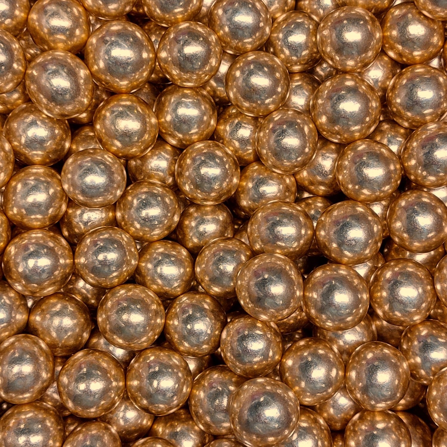 Crispy chocolate balls vintage gold 100g