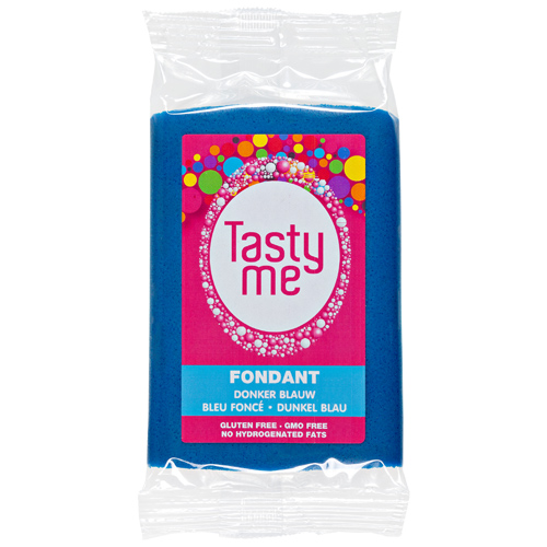 Fondant donkerblauw 200g - glutenvrij