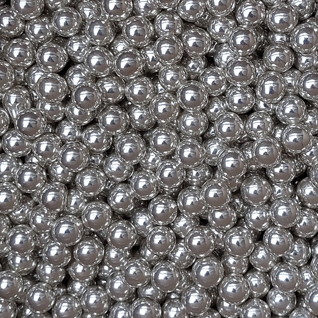 Chocolade ballen zilver