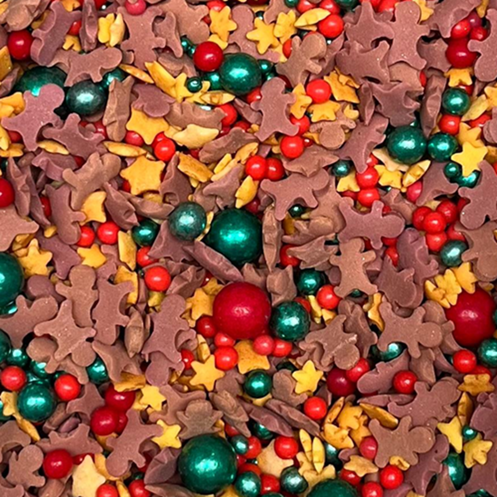 Sprinklemix X-mas 60g - gluten-free - Pink cap