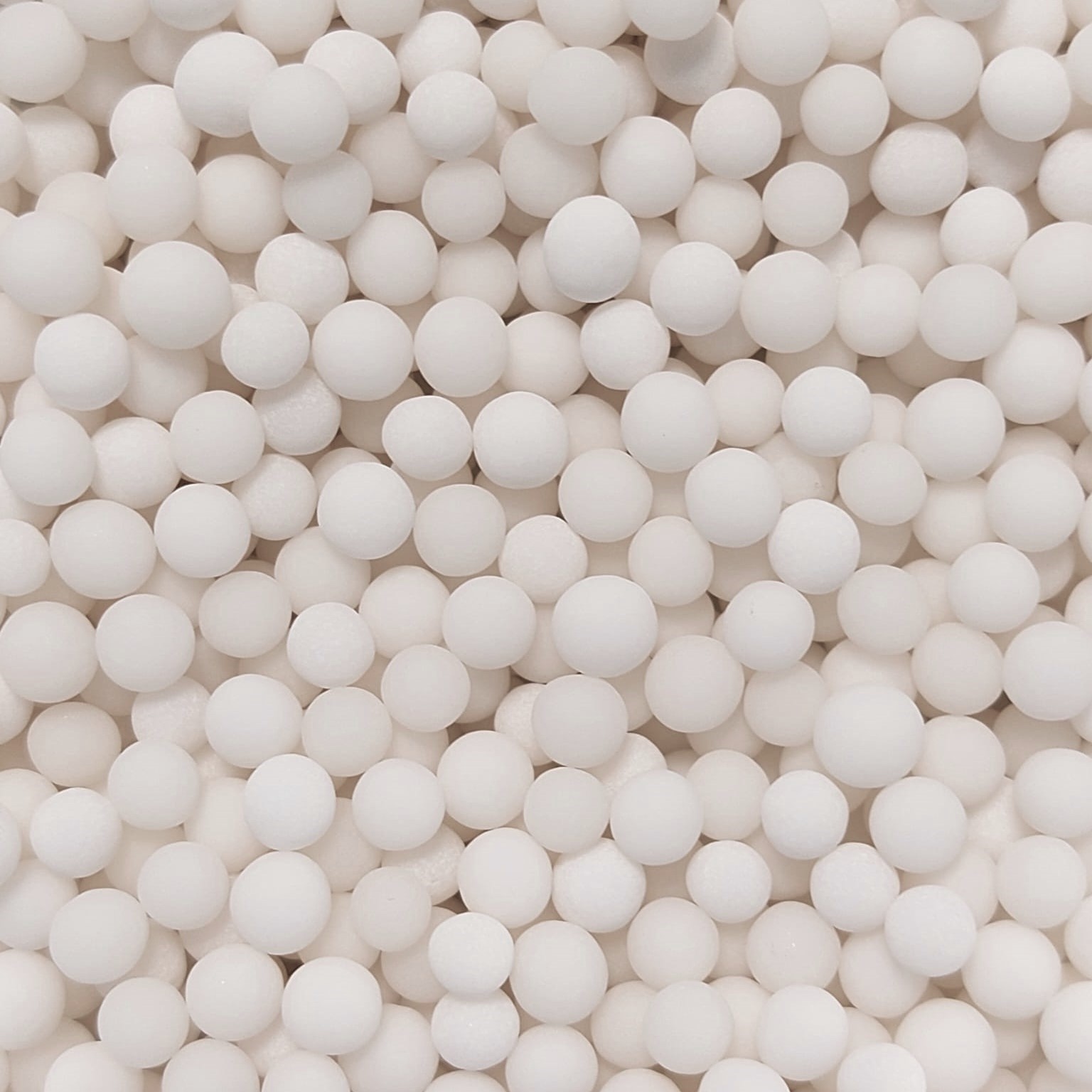 Sugar pearls white 6mm 75g