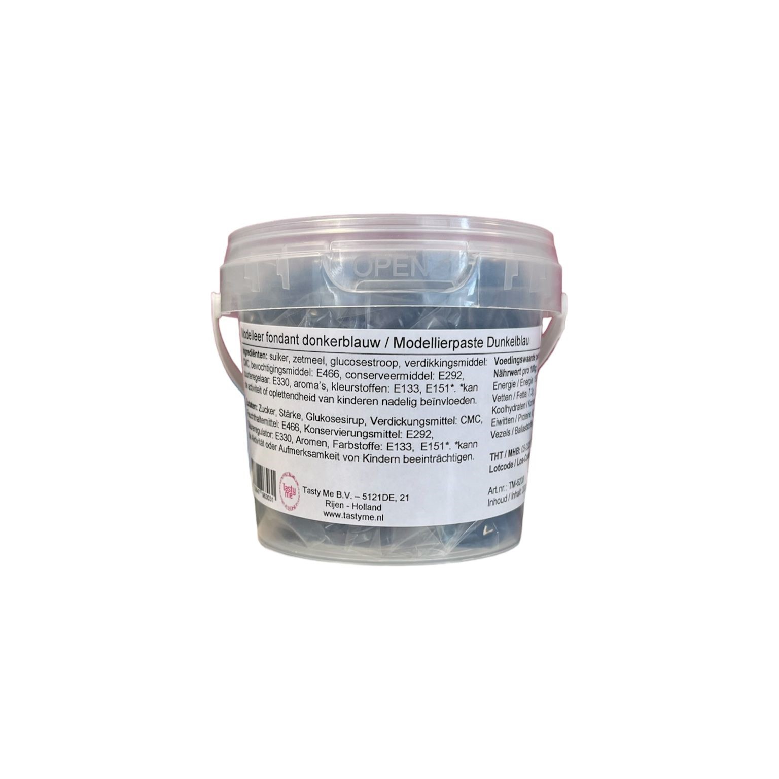 Gum & Modelling paste dark blue 200g - gluten-free