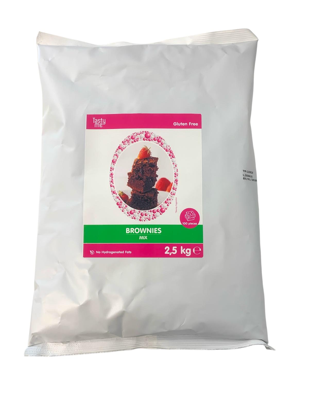 Brownies mix 2,5kg - glutenvrij 