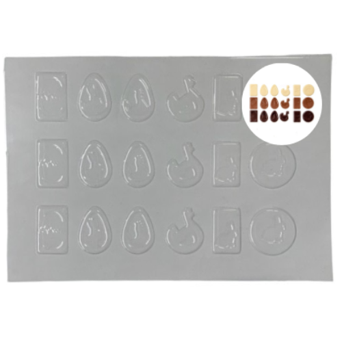 Mal voor chocolade Pasen