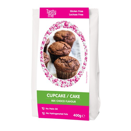 Choco cupcake/cake mix 400g - glutenvrij