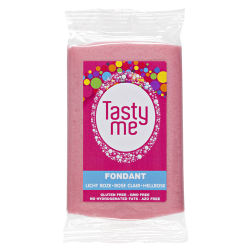 Fondant roze 200g - glutenvrij