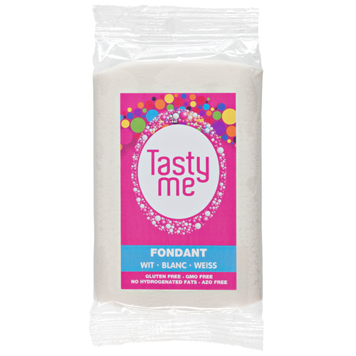Fondant wit 200g - glutenvrij