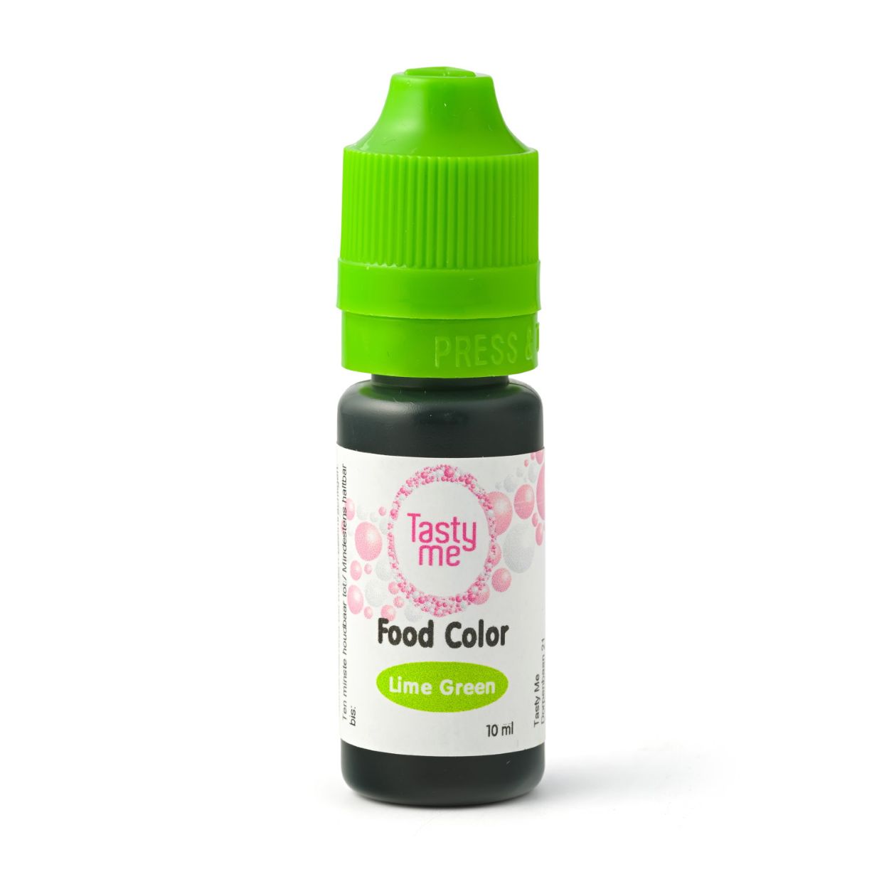 Food coloring lime green 10ml - gluten-free