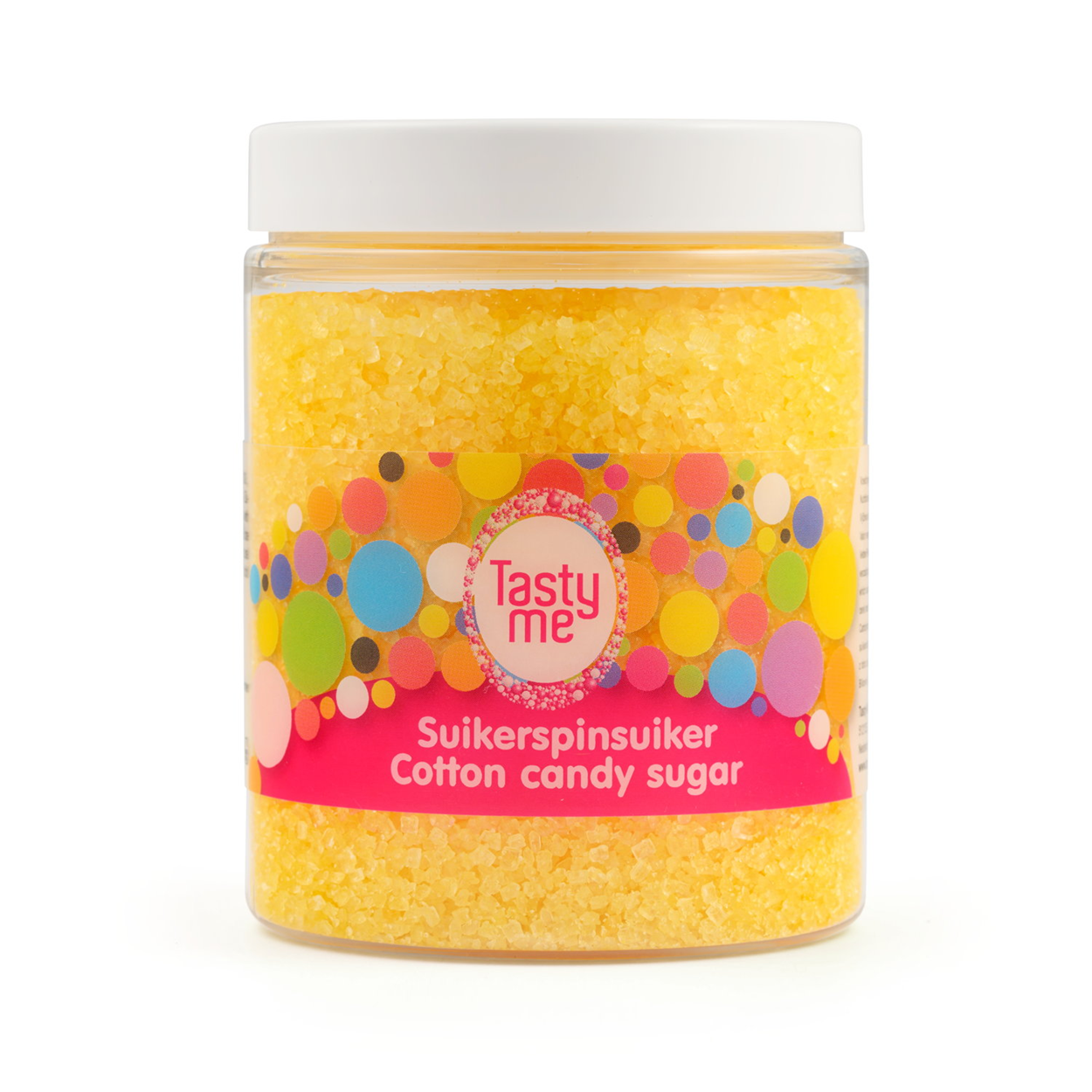Suikerspinsuiker met bananensmaak 250g