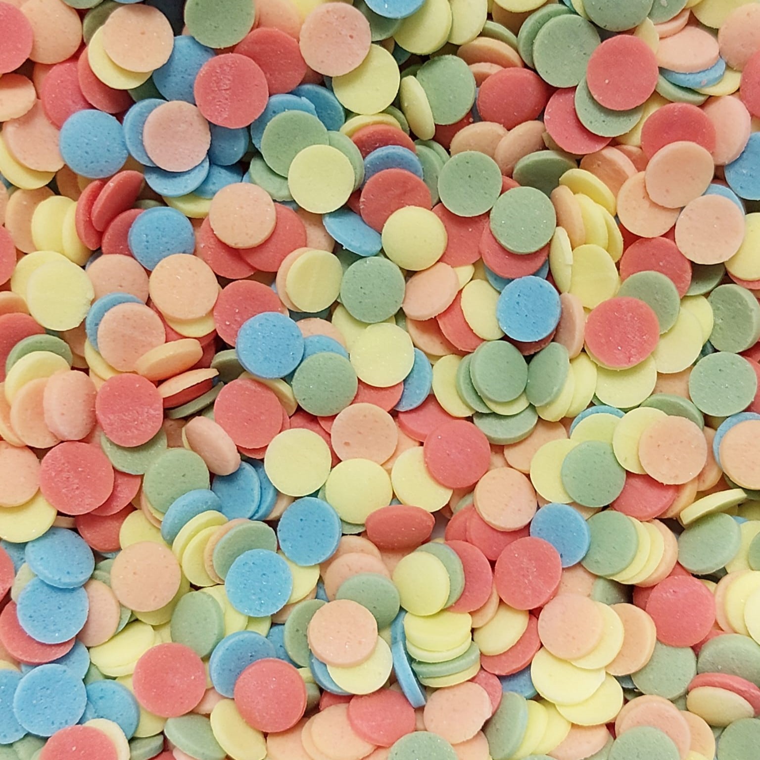 Suikerdecoratie confetti 5-kleur 50g 