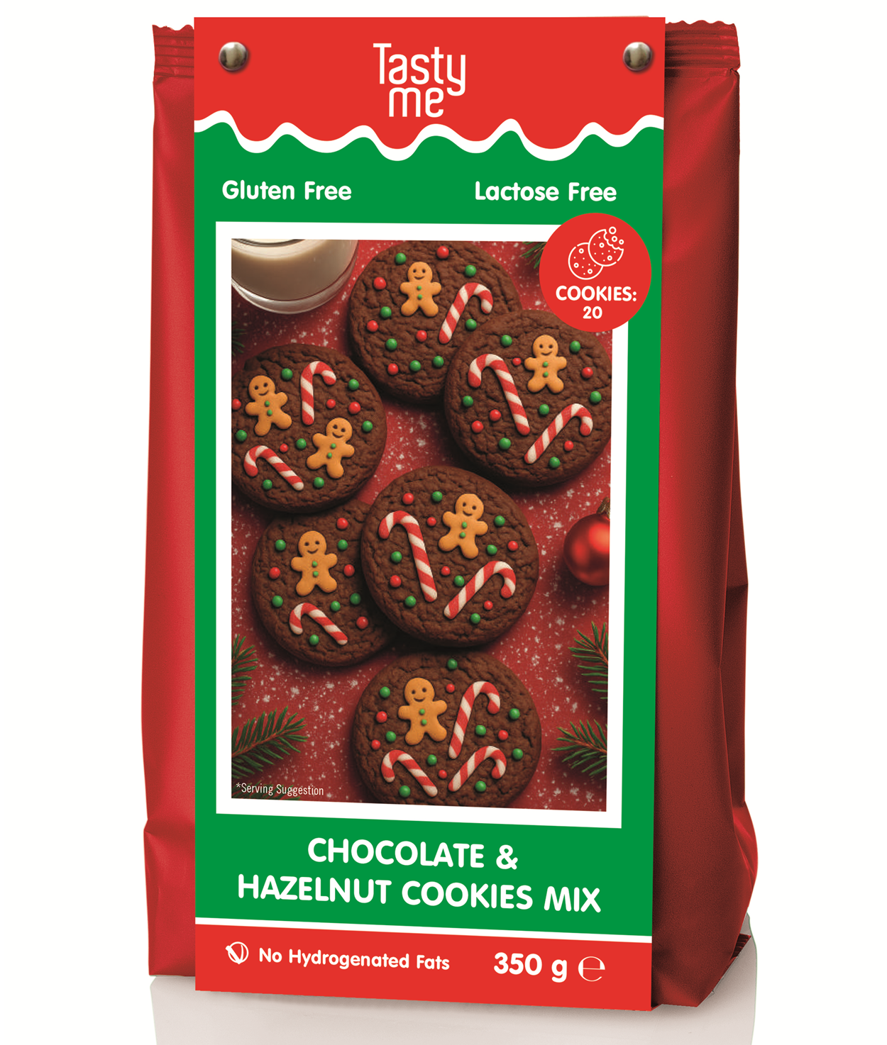 Chocolate & hazelnut cookies mix 350g - gluten-free