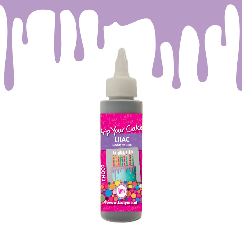 Choco drip lilac 120g - glutenvrij