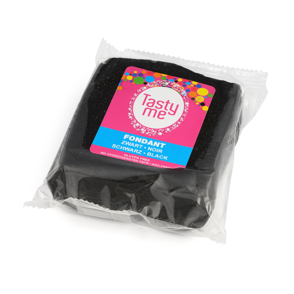 Fondant zwart 200g - glutenvrij