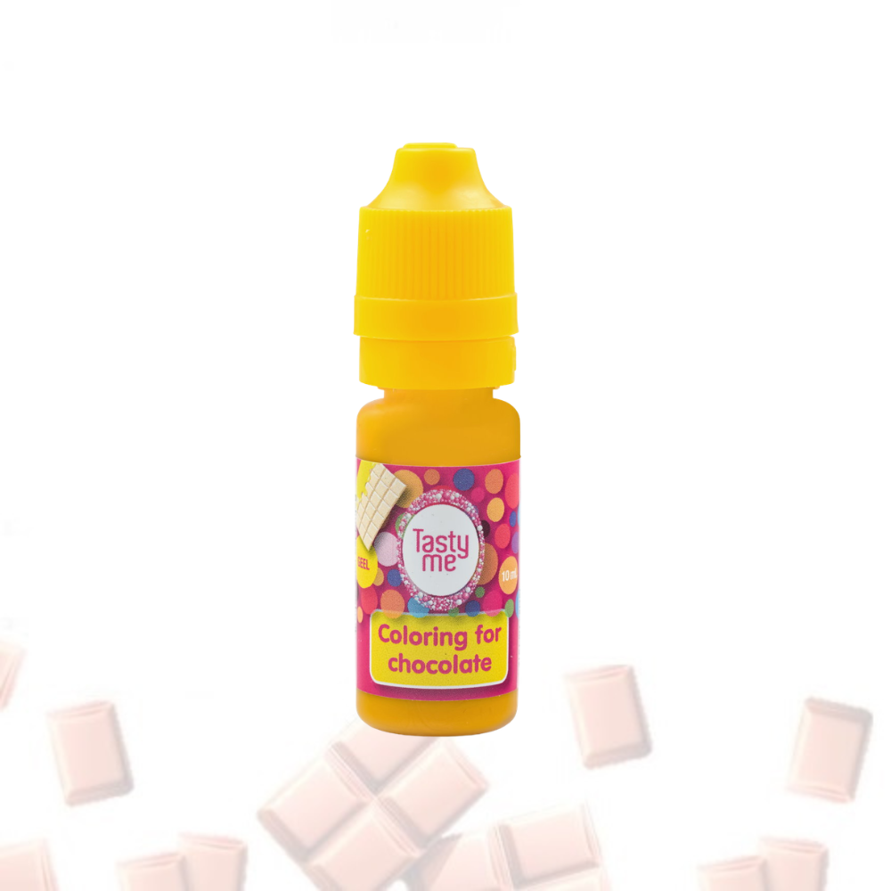 Chocolate Coloring Yellow 10ml - gluten-free 