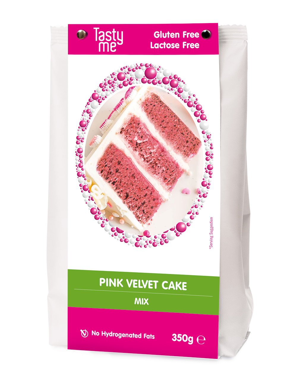 Pink velvet cake mix 350g - glutenvrij