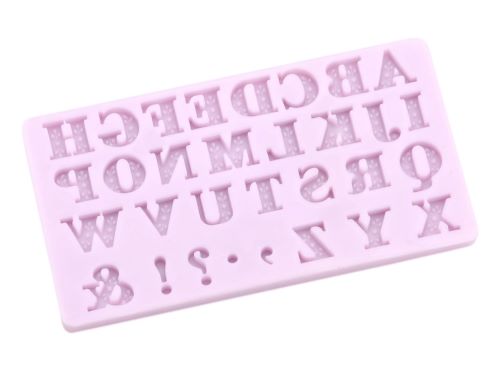 Siliconen mal letters