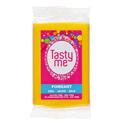 Fondant geel 200g - glutenvrij