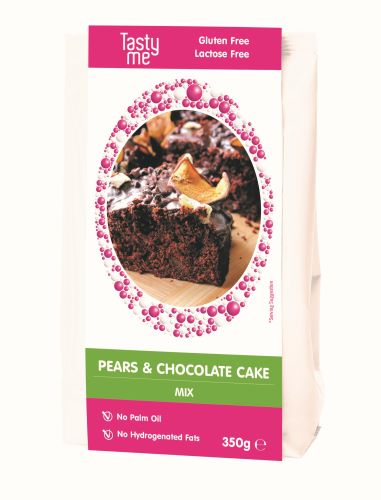 Pears & chocolate cake mix 350g - gluten-free